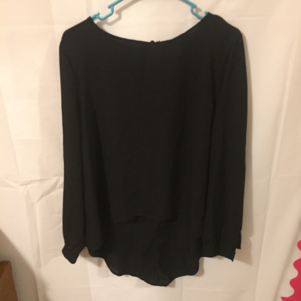 Forever 21 black blouse